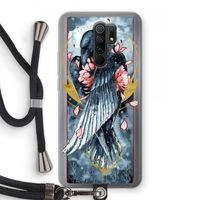 Golden Raven: Xiaomi Redmi 9 Transparant Hoesje met koord