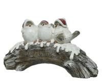 Vogel polymagnesium l54b17h29 cm bruin kerst Decoris - Decoris Vogel polymagnesium l54b17h29 cm bruin kerst Decoris - Decoris