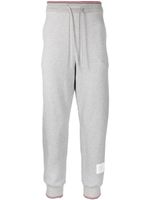 Thom Browne pantalon de jogging à motif chevrons - Gris