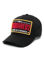 DSQUARED2 casquette Born In Canada - Noir