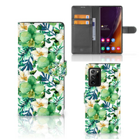 Samsung Galaxy Note20 Ultra Hoesje Orchidee Groen - thumbnail