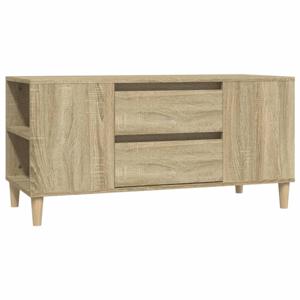 The Living Store TV-meubel - Scandinavische stijl - 102 x 44.5 x 50 cm - Sonoma eiken