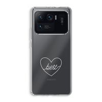 Best heart pastel: Xiaomi Mi 11 Ultra Transparant Hoesje
