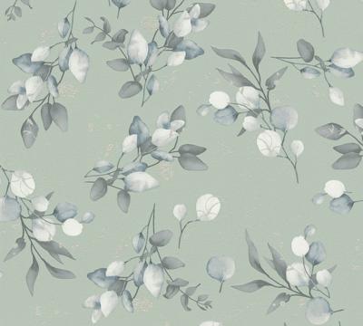 AS Creation Pure Elegance - Groen - Blätter - 397687