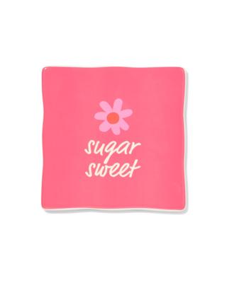 HEMA Tegel 10x10cm Keramiek Bloem &apos;sugar Sweet&apos; Roze