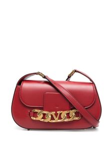 Valentino Garavani sac porté épaule VLogo en cuir - Rouge