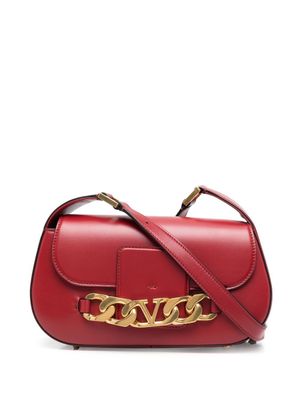 Valentino Garavani sac porté épaule VLogo en cuir - Rouge