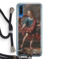 Soap Bubbles: Samsung Galaxy A50 Transparant Hoesje met koord