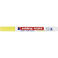 Krijtstift edding 4085 rond 1-2mm neon geel