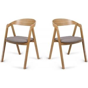 NADUVI Collection Set van 2 Lasse eetkamerstoelen