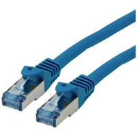 ROLINE Patchkabel Cat.6A S/FTP (PiMF), Component Level, LSOH, blauw, 0,3 m - thumbnail