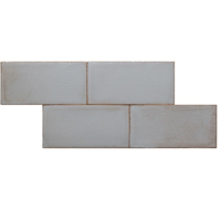 Terre d&apos;Azur Terre-Spatula Grigio Cemento 10x20 cm