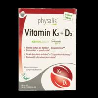 Vitamine K2 + D3 60 Tabletten