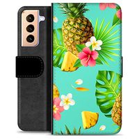 Samsung Galaxy S21+ 5G Premium Wallet Hoesje - Zomer