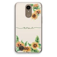 Zonnebloemen: LG K10 (2017) Transparant Hoesje Zonnebloemen: LG K10 (2017) Transparant Hoesje