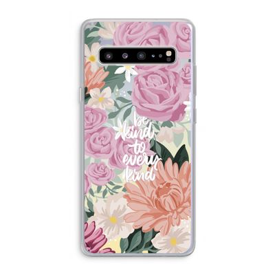 Kindness matters: Samsung Galaxy S10 5G Transparant Hoesje