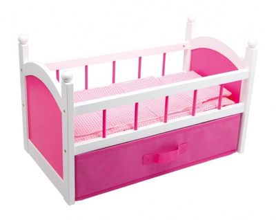 Small Foot Poppenbed Roze Small Foot Poppenbed Roze