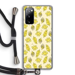Herfst: Samsung Galaxy S20 FE / S20 FE 5G Transparant Hoesje met koord