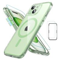 iPhone 15 Classic Pro Case (HaloLock) Set - Clear Green iPhone 15 Classic Pro Case (HaloLock) Set - Clear Green