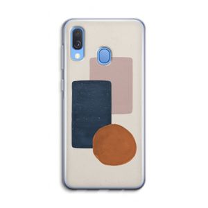 Geo #3: Samsung Galaxy A40 Transparant Hoesje