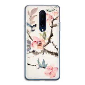 Japanse bloemen: OnePlus 7 Pro Transparant Hoesje