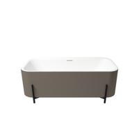 Vrijstaand Ligbad Zenon Aura 75x170 cm Moka Zenon