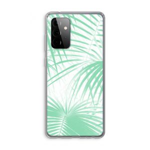 Palmbladeren: Samsung Galaxy A72 Transparant Hoesje