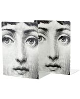 Fornasetti "Viso " Serre-livres - Gris - thumbnail