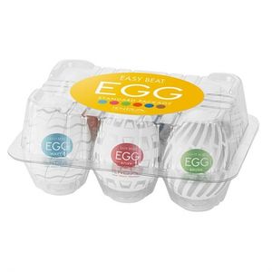 Tenga - Egg 6 Styles Pack Serie 3 Tenga Masturbators