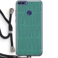 Swirls: Huawei P Smart (2018) Transparant Hoesje met koord