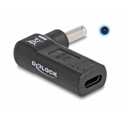 Delock USB 2.0 Adapter [1x Holle DC-stekker - 1x USB-C bus] 60004