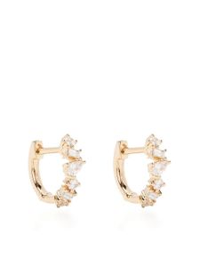 Ef Collection boucles d'oreilles en or 14ct