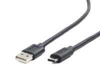 Gembird Kabel / Adapter USB-kabel 1,8 m USB 2.0 USB A USB C Zwart - thumbnail