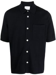 Norse Projects chemise boutonnée à manches courtes - Bleu