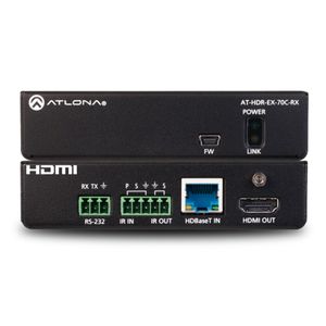 Atlona AT-HDR-EX-70C-RX 4K/UHD HDMI over HDBaseT Receiver met Control & PoE