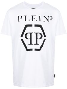 Philipp Plein t-shirt à logo imprimé - Blanc