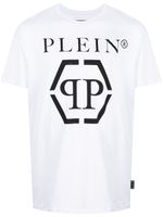 Philipp Plein t-shirt à logo imprimé - Blanc