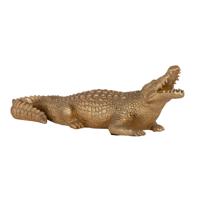 Richmond Decoratie Crocodile 62cm - Goud - thumbnail
