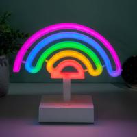 Neon regenbooglamp