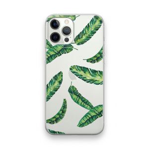 Lange bladeren: iPhone 12 Pro Transparant Hoesje