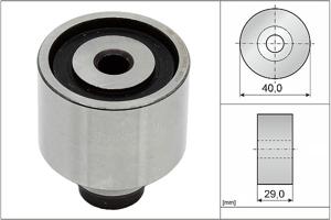 Geleiderol, distributieriem INA, Diameter (mm)40mm, u.a. für VW, Seat, Skoda, Audi, MAN