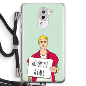 Gimme a call: Honor 6X Transparant Hoesje met koord