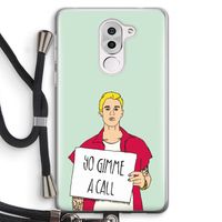 Gimme a call: Honor 6X Transparant Hoesje met koord
