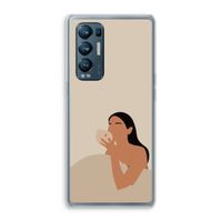 Fresh coffee: Oppo Find X3 Neo Transparant Hoesje