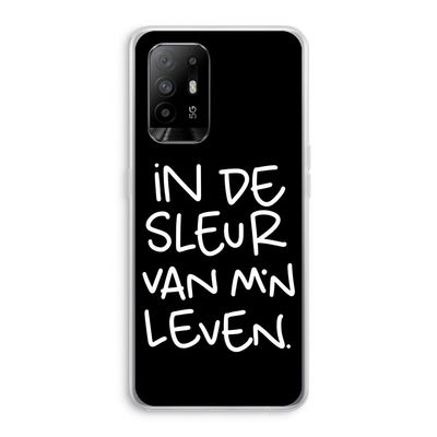 De Sleur: Oppo A94 5G Transparant Hoesje