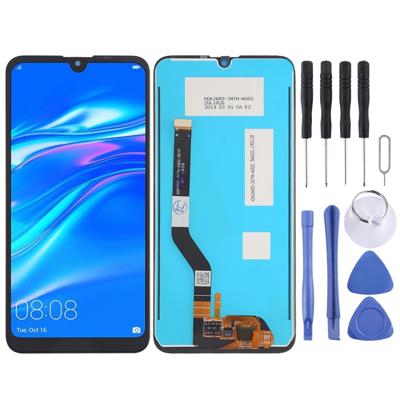 LCD-scherm en digitizer volledige assemblage voor Huawei Y7 (2019) (zwart)