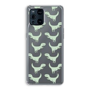 Dinos: Oppo Find X3 Transparant Hoesje