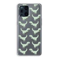 Dinos: Oppo Find X3 Transparant Hoesje