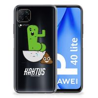 Huawei P40 Lite Telefoonhoesje met Naam Cactus Poo