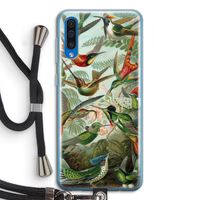 Haeckel Trochilidae: Samsung Galaxy A50 Transparant Hoesje met koord
